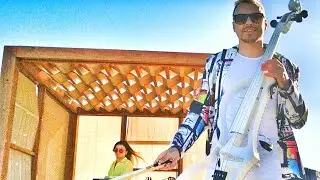 #improvisation on #electric #cello with #dj #inst @yuana.dj #sun #music #relax