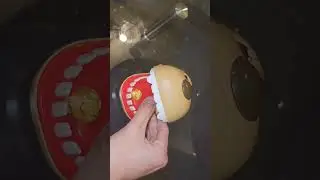 🌈 ASMR BAD DOG DENTIST  EAT POPCORN 🐶🍿 | SATISFYING #shorts