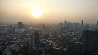 Sundowner on Rooftop Bar at Marriott, Bangkok