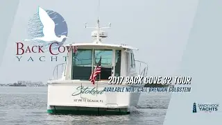 Brokerage 2017 Back Cove 32 Available Now! | Sandy Hook Yachts