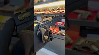 Smith Wesson 6904 Modified Cerekote Wrap And Gold Titanium Smithwesson Titanyum Kaplama Waffen Model