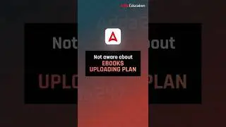 Not Aware About e-books Uploading Plan |क्या है e-books  ? कैसे use करें ? Adda Education