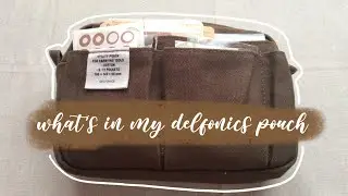 what's in my delfonics pouch | olive