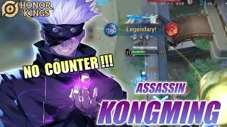 KONGMING Assassin NO COUNTER! best jungler INSANE DAMAGE best gameplay | Honor of Kings (HOK)