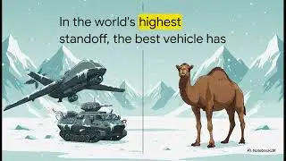 Indian Army's Unlikely Hero | Bactrian Camels: High-Altitude Adaptation and Military Logistics