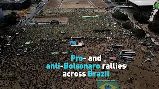 Pro- and anti-Bolsonaro protests take place during Brazil&rsquo;s Independence Day celebrations Corrected