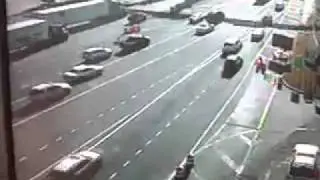 Motorcycle accident. Verrazano Bridge