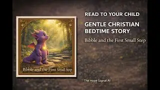 Bibble and the First Small Step | A Gentle Christian Bedtime Story for Parents to Read