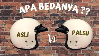 Perbedaan Helm Cargloss ori dan Kw