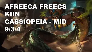 Afreeca Freecs Kiin Mid Cassiopeia vs Viktor - KR Challenger Rank Game 10.7