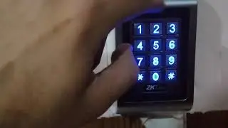 چۆنێتی زیادکردن و سڕینەوەی کۆد  how can add/delet user code for  access control For ZKTeco MK-H[id]