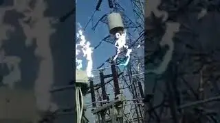 Arc Electricity Lightning Big Power 500 kV
