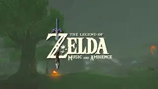 a peaceful rainy day in zelda ambience (Relaxing video games music mix w/ rain)