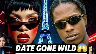 Rihanna & A$AP Rocky Go FULL MATRIX Mode in Paris! Leather Outfits & Date Night Drama 🔥