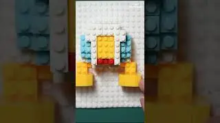 DIY Mini Blocks: Donald Duck Disney Character - ドナルドダックあディズニー Satisfying Relaxing ASMR #shorts