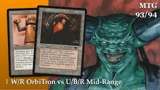 R/W UrzaTron vs U/B/R Mid-Range | Old School Magic the Gathering MTG | 280