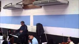 DESDE EL ENSAYO - Rub&eacute;n Riera y Jos&eacute; Luis Lara (guitarristas)