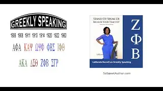 GS033 LaWanda Burrell of Zeta Phi Beta on Greekly Speaking