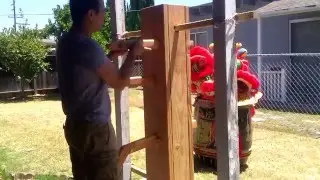Mr. Nguyen - Wing Chun Wooden Man Demonstration