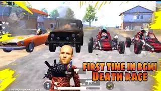 FIRST TIME IN HISTORY OF BGMI 😱DEATH RACE | PUBG FUNNY MOMENTS 🤣 @Electrobgmii  |kravangaming