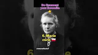 Top 10 Greatest Chemists of all time 🌐 👩&zwj;🔬 | Woow Facts #top10factsshorts #shorts #top10