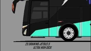 2D DRAWING VELG BUS IN MICROSOFT PAINT | 50 MID