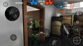 Game play bullet force map office gun mg4