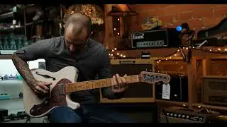 James Trussart&nbsp;Deluxe Steelcaster Electric Guitar & Blankenship Fat Boy Tweed Deluxe Amp