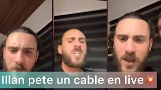 Illan pete un cable en live a cause d Alix