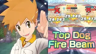 6* EX 5/5 Blue & Arcanine vs 2000pts Glacia On-Type | Pok&eacute;mon Masters EX