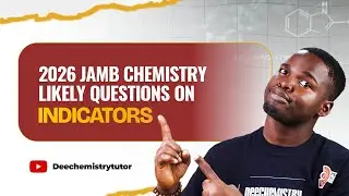 2025 JAMB Chemistry LIKELY QUESTIONS on INDICATORS (Score 300+ in JAMB) #jamb #education #chemistry