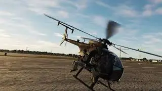 MH 6J Rangers are Heavy takeoffs and Landings  Practice 800-900 Extra pounds Oh my!