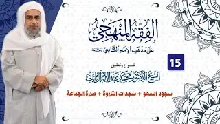 (15) سجود السهو + سجدات التلاوة + صلاة الجماعة / الفقه المنهجي-شافعي / الشيخ الدكتور محمد عبدالاله  