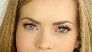 How to apply false eyelashes