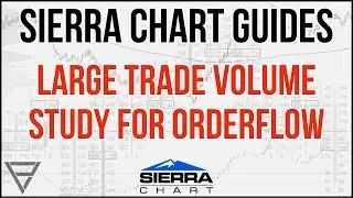 Sierra Chart Guides - Large Trade Volume Study for Orderflow