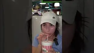 Chocolate Cake Milk Shake Portillos Orlando Florida #foodreview #shorts