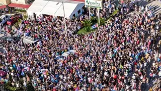 Exilio cubano en Miami apoya levantamiento popular en Cuba