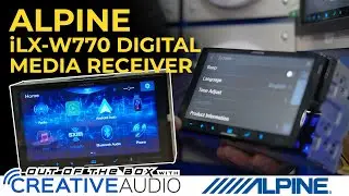 Alpine iLX-W770 Digital Multimedia Receiver Unboxing & Overview - Out of the Box