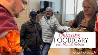 Was esst ihr im Urlaub? Urlaubs Fooddiary von Robert und Mutti l SARAHNSNEWLIFE 
