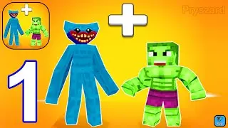 Merge Hero Craft Evolution - Gameplay Walkthrough Part 1 Levels 1-18 (iOS,Android)