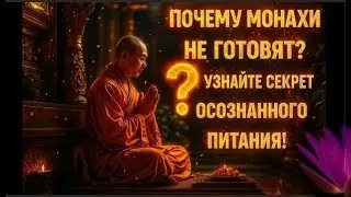 Почему монахи не готовят СЕКРЕТ ОСОЗНАННОГО питания..