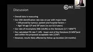 ACT ASM Free Paper Presentation &ndash; Dr Lauren Turner