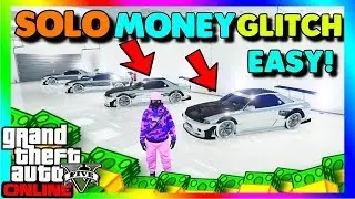 GTA 5 SOLO MONEY GLITCH 1.40 - *VERY EASY* CAR DUPLICATION GLITCH (GTA V Money Glitch Solo 1.40)