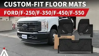 The Best-Fit Floor Mats for 2017-2026 Ford F-250 F-350 F-450 F-550