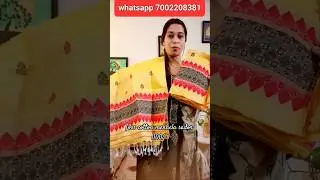 new collection #assamese #toss #mekhelasadordesign #designer #shortsvideo