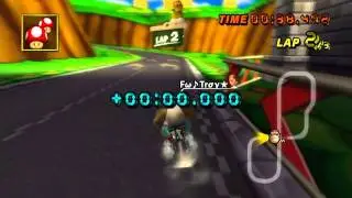 [MKWii] Mario Circuit - 1:11.354 (Glitch) - F&omega;♪Tr&sigma;&gamma;★