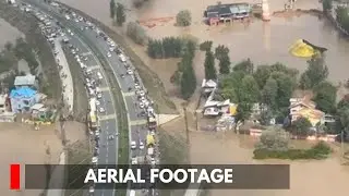 Srinagar: Aerial Footage Reveals the Impact on Flood-Hit Areas