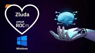 Zluda on Windows with AMD RX6900XT | Complete Guide with HIP SDK, Strawberry Perl, Miniconda, Python