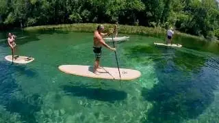 Paddling Rainbow River // Triple X Surfboards
