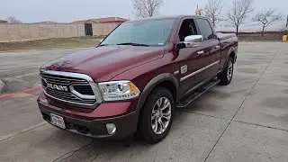 1 minute drive, dodge ram 1500, Laramie Longhorn Edition, 2017, Hemi V8, 5.7L